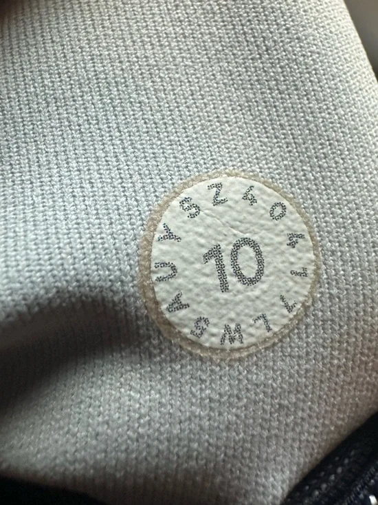 Lululemon Speed Up Tight Inseam 28" Alpine White Midnight Navy Size 10 - Picture 5 of 7